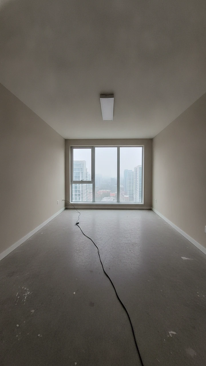 PROPERTY FILM build, a property walkthrough film, the raw starting point